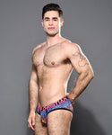 Vivid Mesh Brief w/ Almost Naked